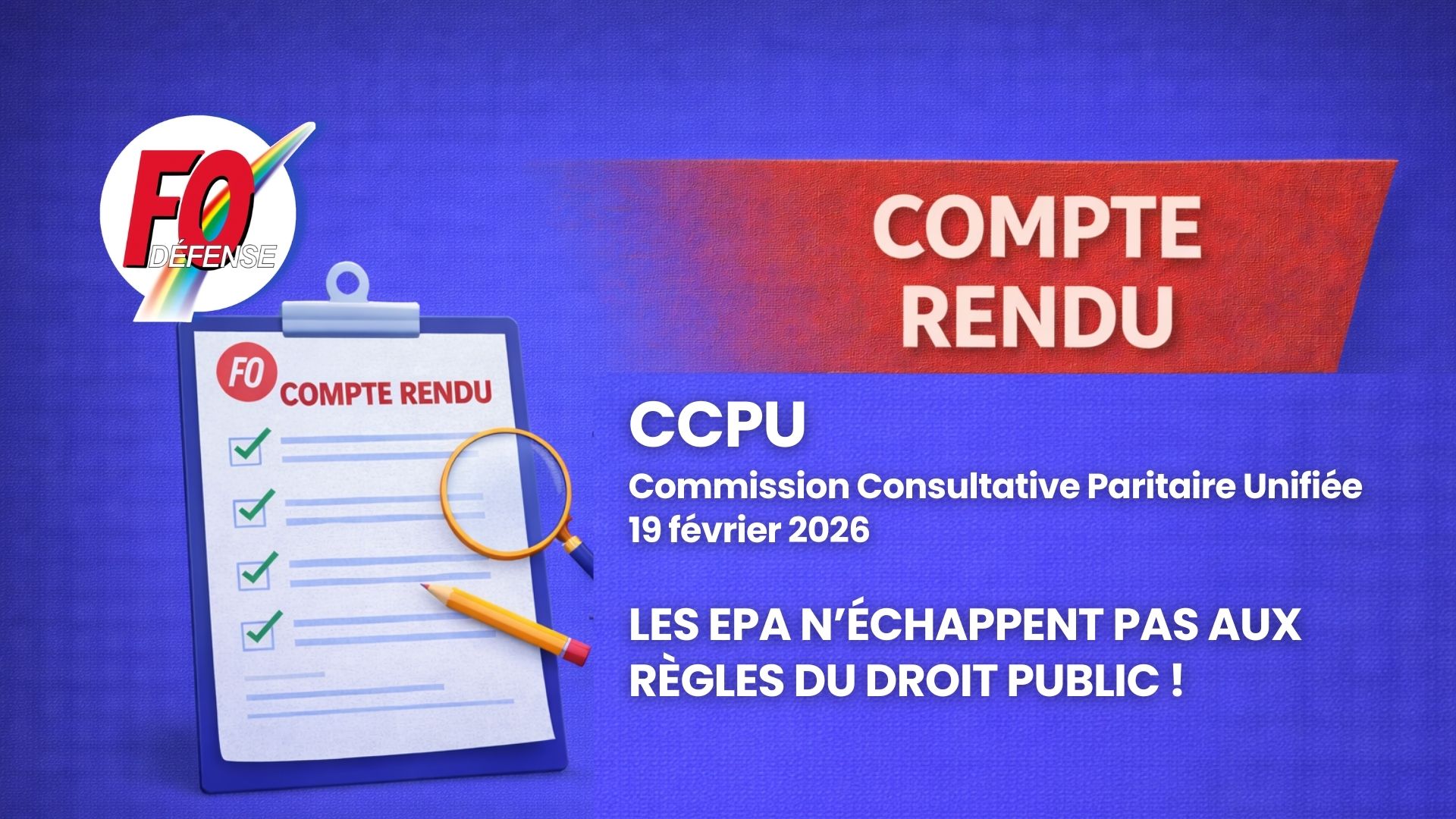 🔎Compte-rendu | CCPU | LES EPA N’ÉCHAPPENT PAS AUX RÈGLES DU DROIT ...